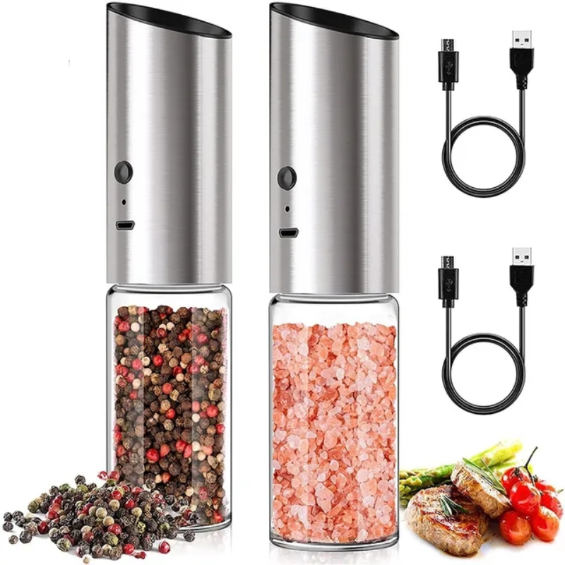 Kitchen Gadgets Small - ZaiXiao Moedor elétrico de sal e