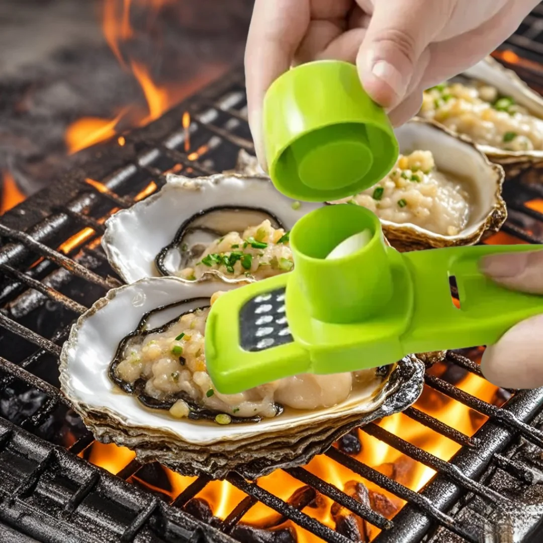 Kitchen Gadgets Green - 1PCS Mini Triturador de Alho Criativo,