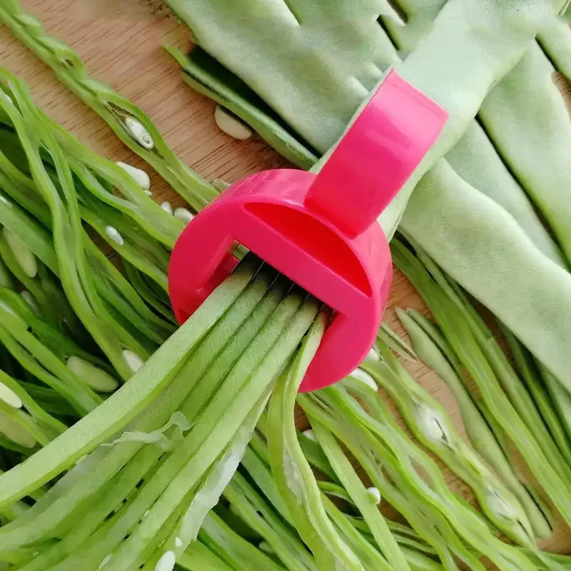 Kitchen Gadgets Green - Fatiador de feijão verde cortador de