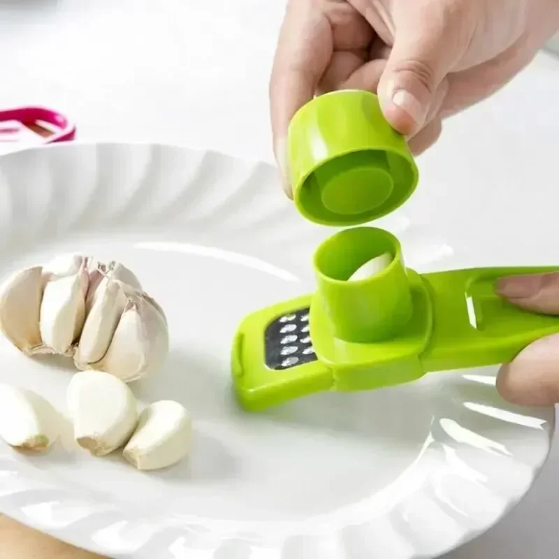 Kitchen Gadgets Green - 1PCS Mini Triturador de Alho Criativo,