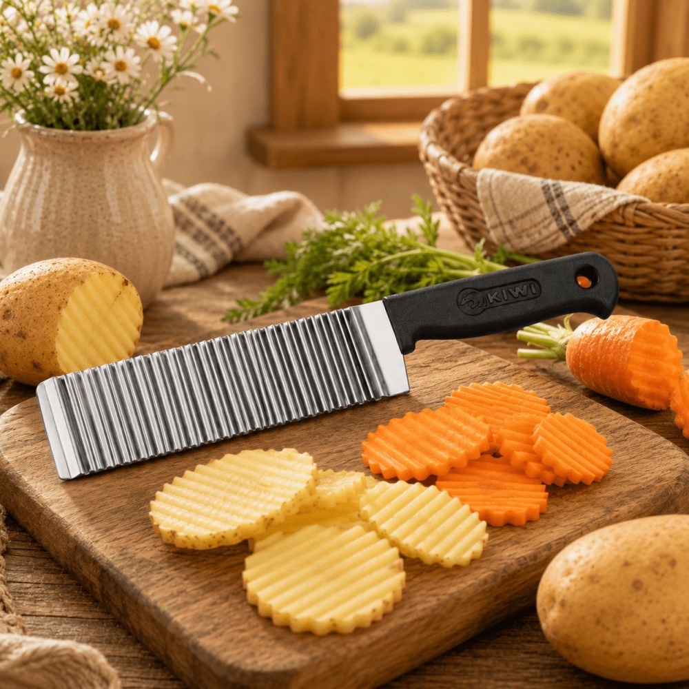 Kitchen Gadgets Vegetable Chopper - Cortador de Batatas Fritas em Aço