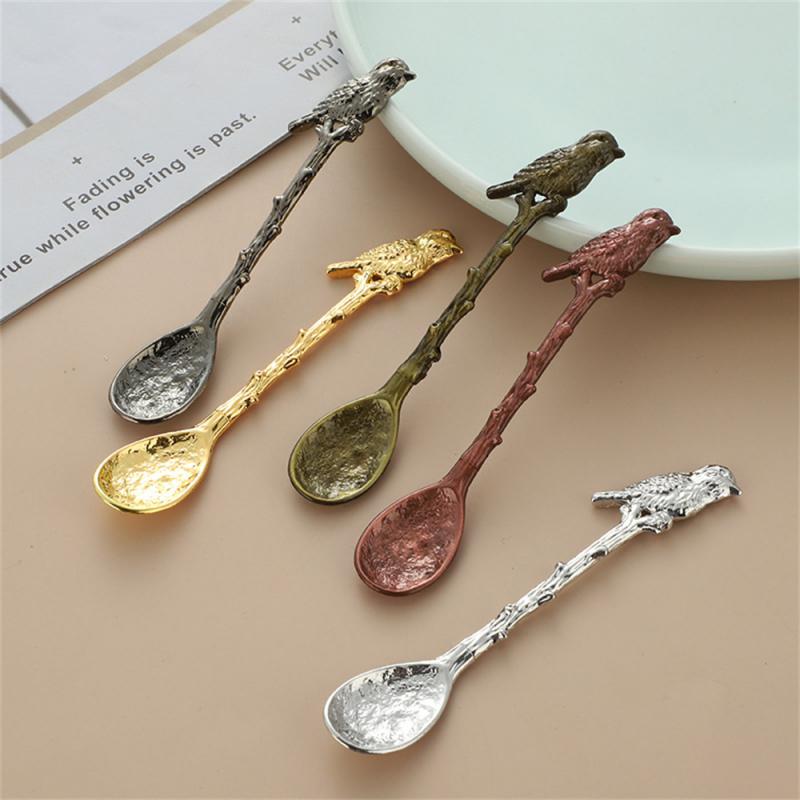 Small Kitchen Gadgets Gifts - 1 Colher de Café Vintage Criativa,