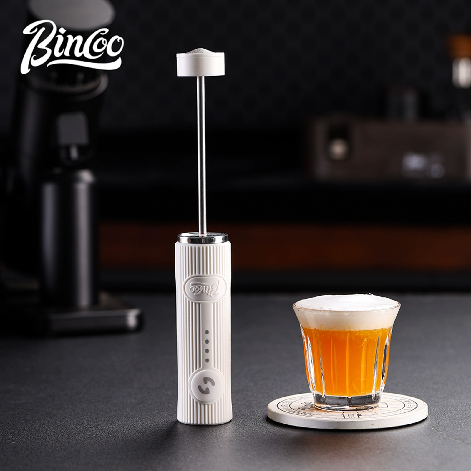 Milk Frother - Bincoo novo espumador de leite batedor