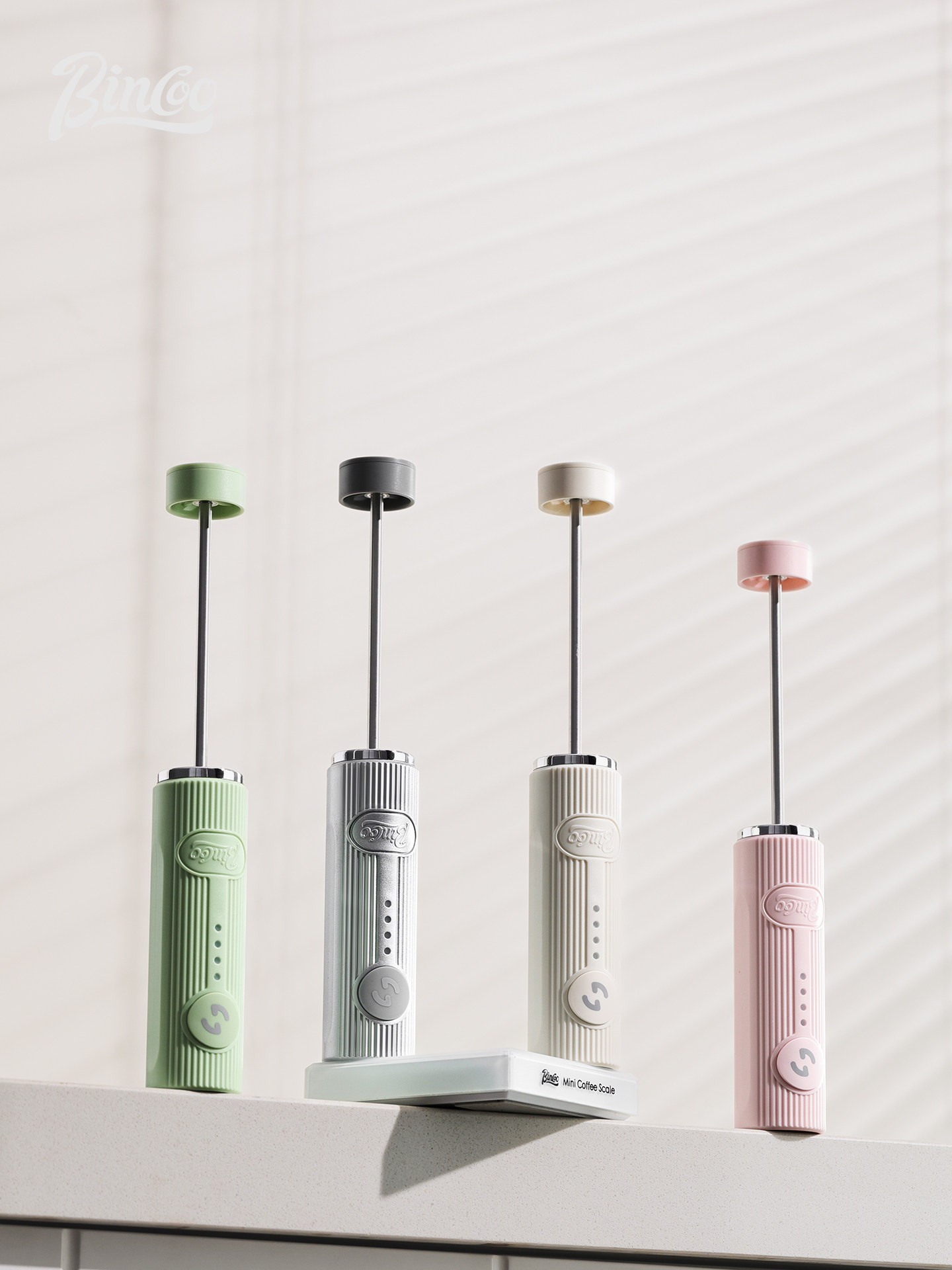 Milk Frother - Espumador de leite elétrico portátil Bincoo