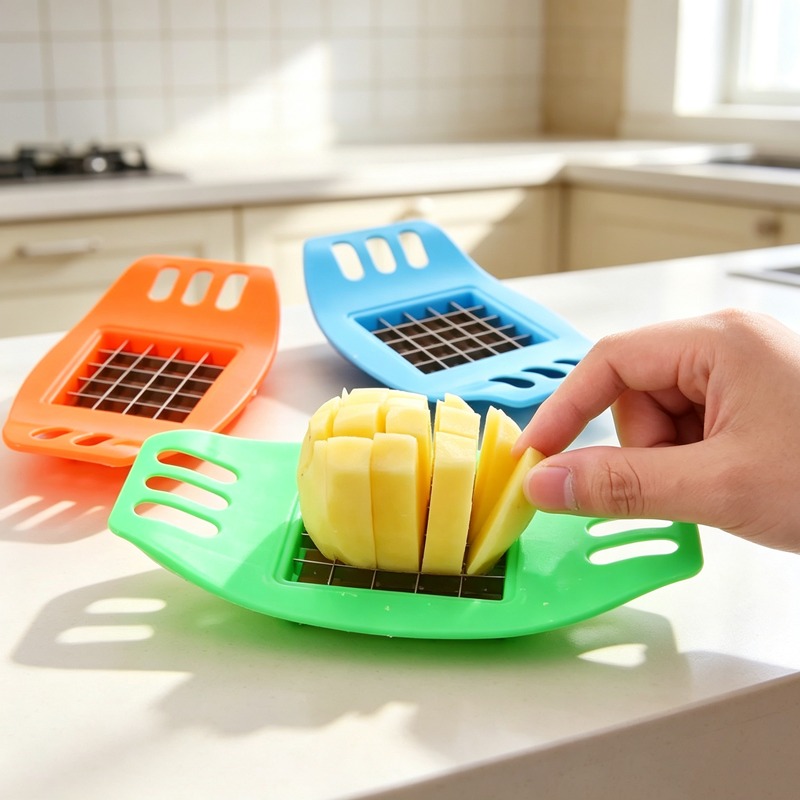 Kitchen Gadgets Vegetable Chopper - Cortador de Batatas Fritas, Cortador de
