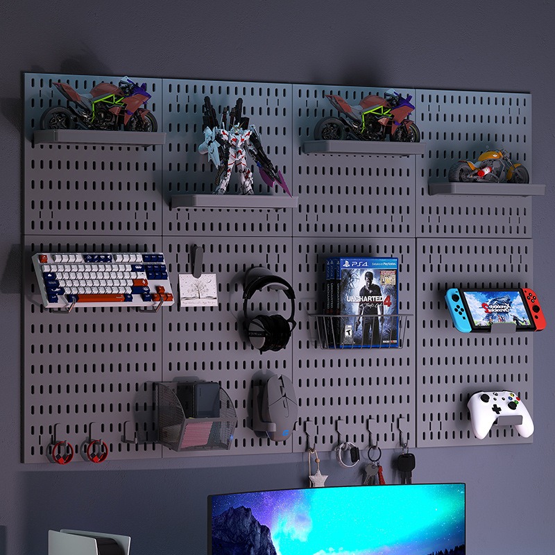 Kitchen Gadgets Organizer - Painel de Armazenamento de Parede Sem