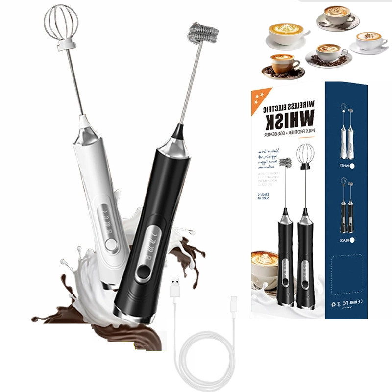 Milk Frother - Espumador de Leite Elétrico USB Portátil,