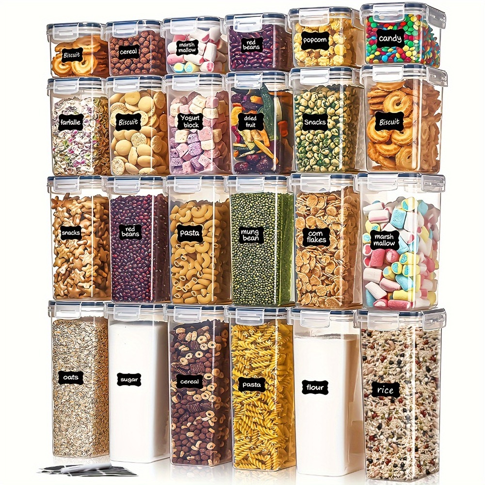 Conjunto de 24 Peças: 12 Potes - Kitchen Gadgets Organizer avaliação e preço