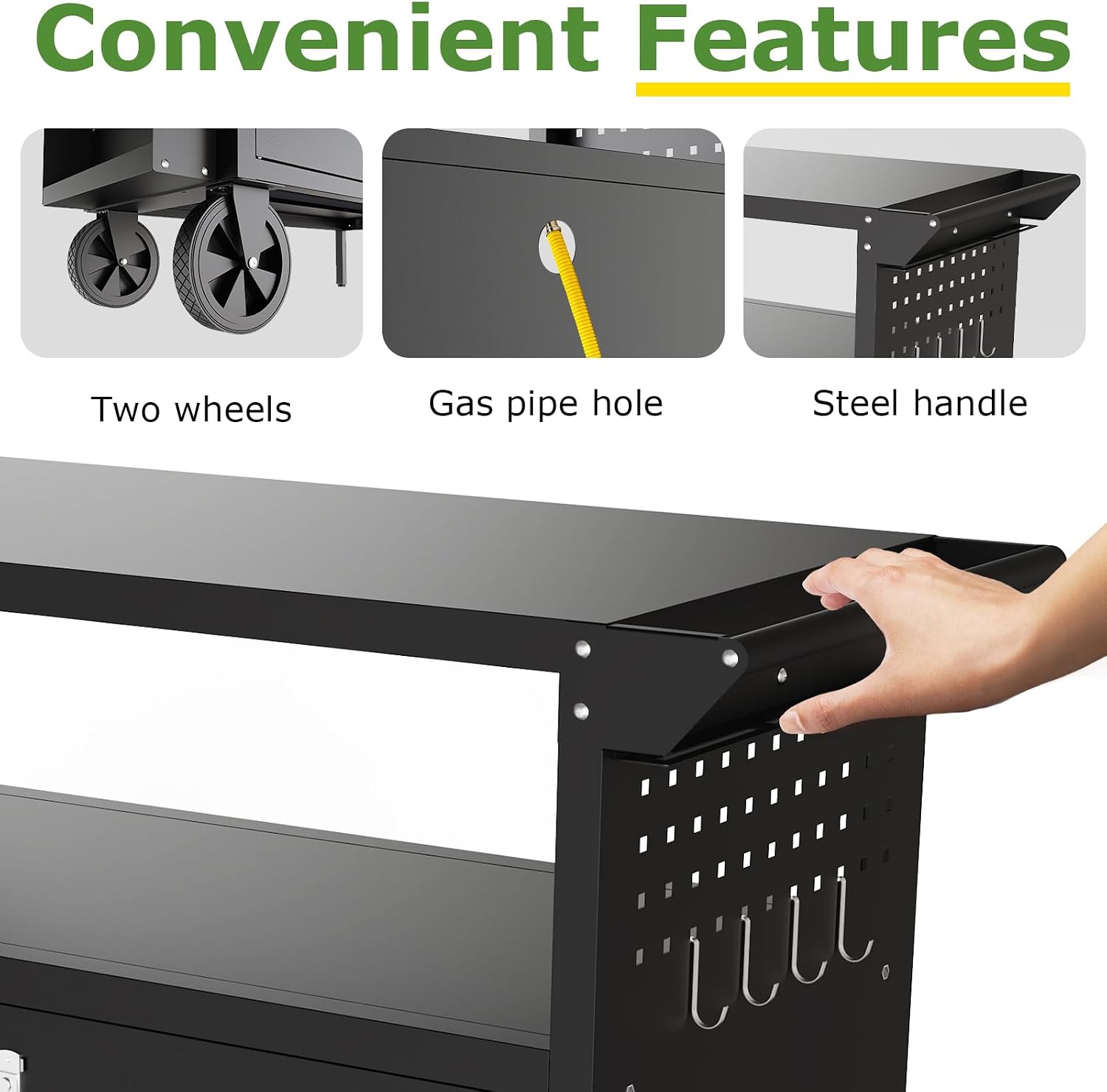 Carrinho de Churrasco para Ext - Kitchen Gadgets Organizer avaliação e preço