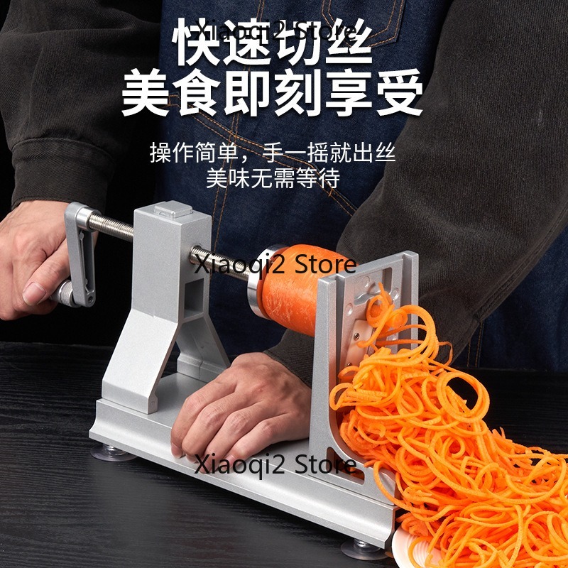 Cortador Espiral Manual Multif - Spiralizer Vegetable Noodle avaliação e preço