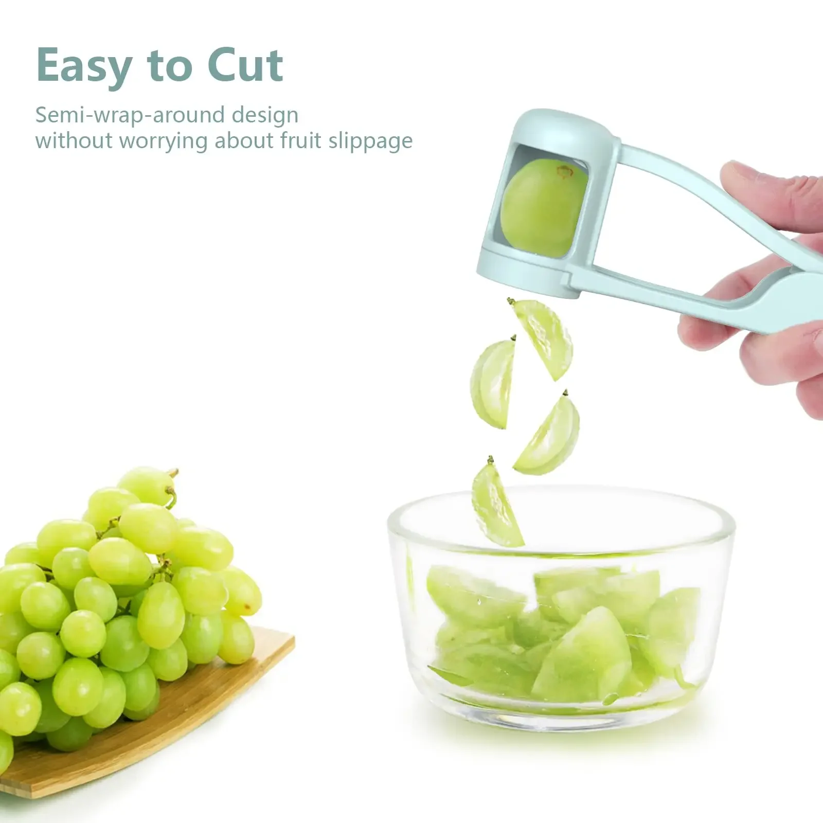 Cortador de Uva Verde para Cri - Kitchen Gadgets Green avaliação e preço