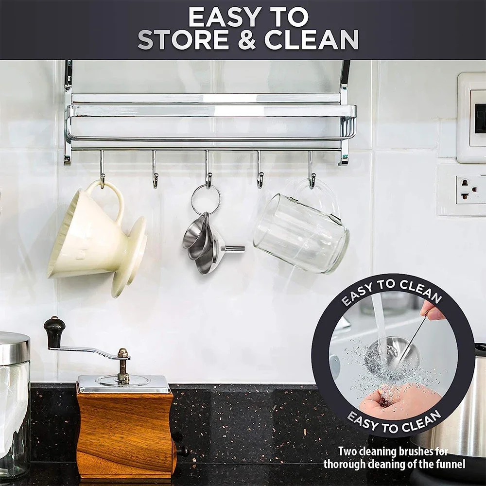 3 pçs conjunto de funil de coz - Kitchen Gadgets Small avaliação e preço
