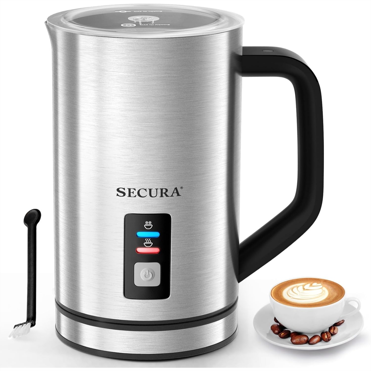 Espumador de Leite Elétrico em - Milk Frother avaliação e preço