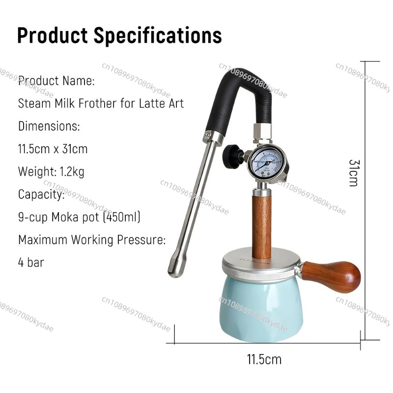 Espumador de Leite Pneumático  - Milk Frother avaliação e preço