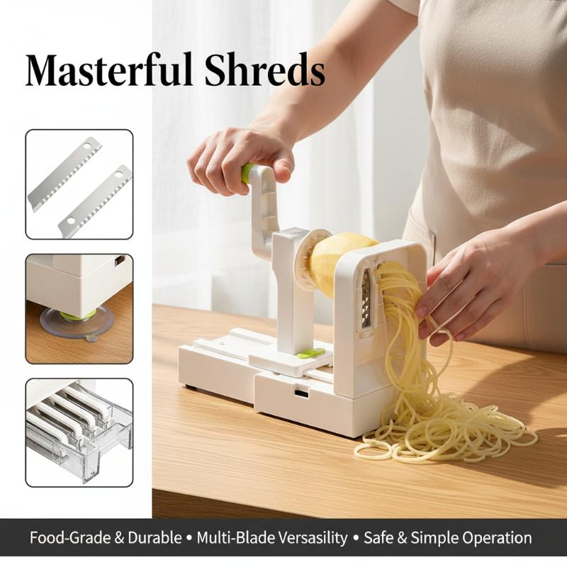 Processador de Batatas e Veget - Spiralizer Vegetable Noodle avaliação e preço