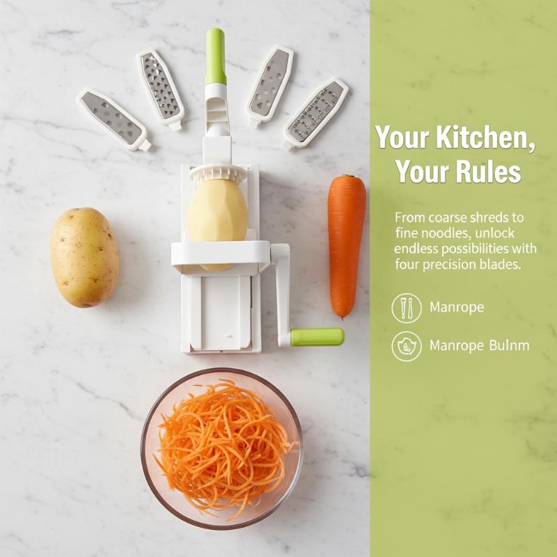 Processador de Batatas e Veget - Spiralizer Vegetable Noodle avaliação e preço
