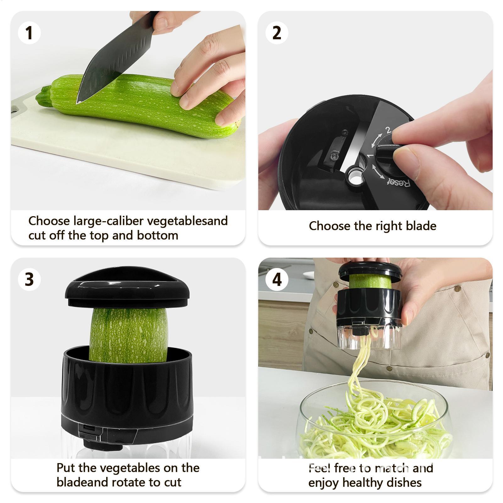 Espiralizador de Zucchini Ajus - Spiralizer Vegetable Noodle avaliação e preço