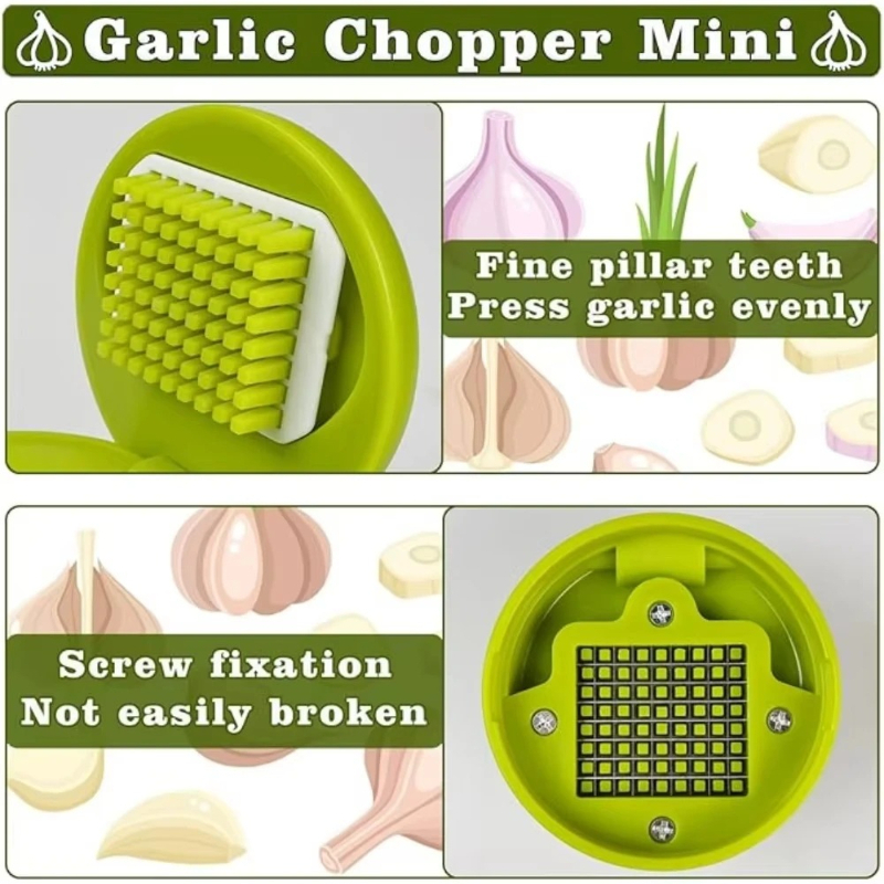 Espremedor de Alho Manual, Pic - Kitchen Gadgets Vegetable Chopper avaliação e preço
