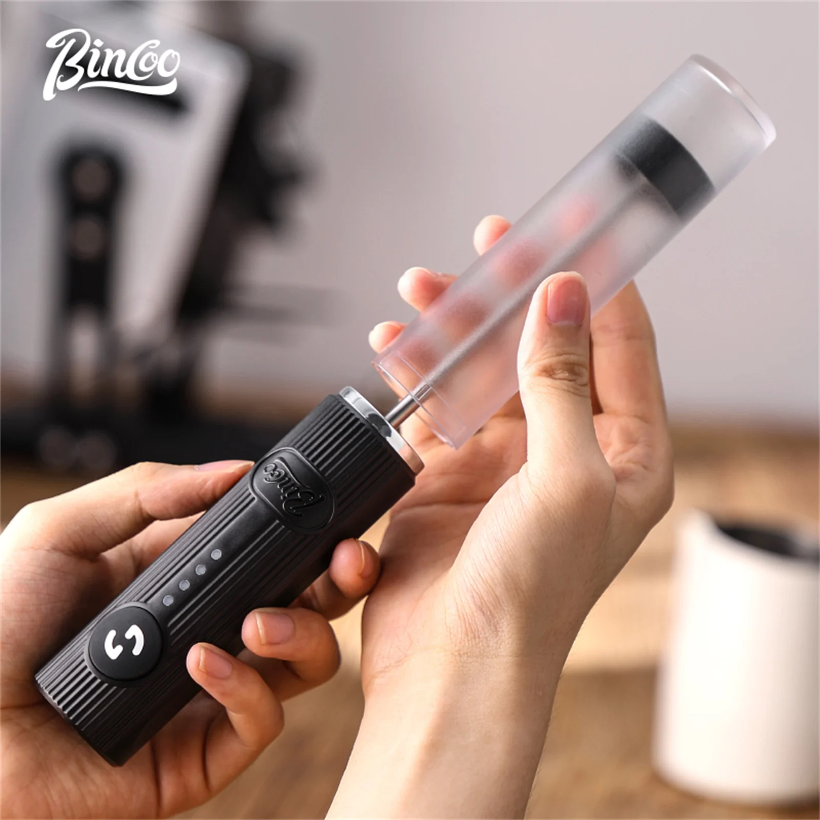 Bincoo batedor de café elétric - Milk Frother avaliação e preço