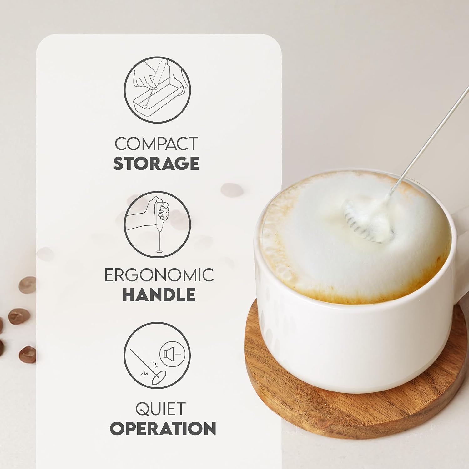 Batedor de Leite Portátil, Mix - Milk Frother avaliação e preço