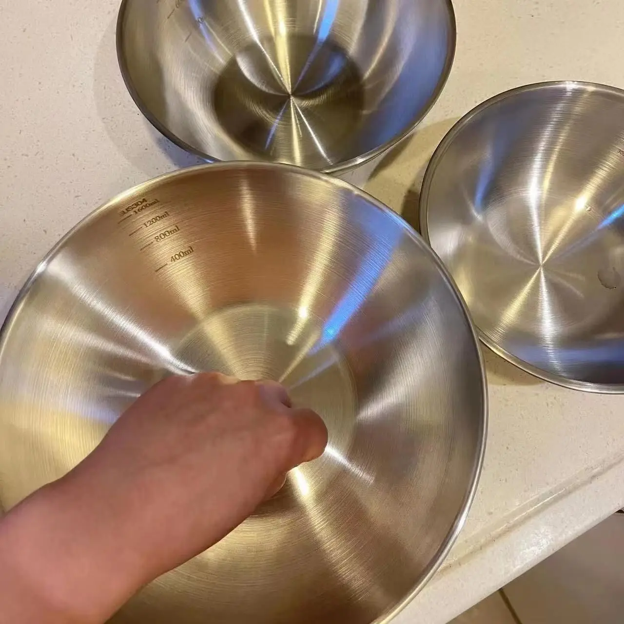 Conjunto de Tigelas de Aço Ino - Kitchen Gadgets Organizer avaliação e preço