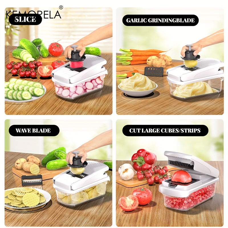Processador de Alimentos Multi - Kitchen Gadgets Vegetable Chopper avaliação e preço