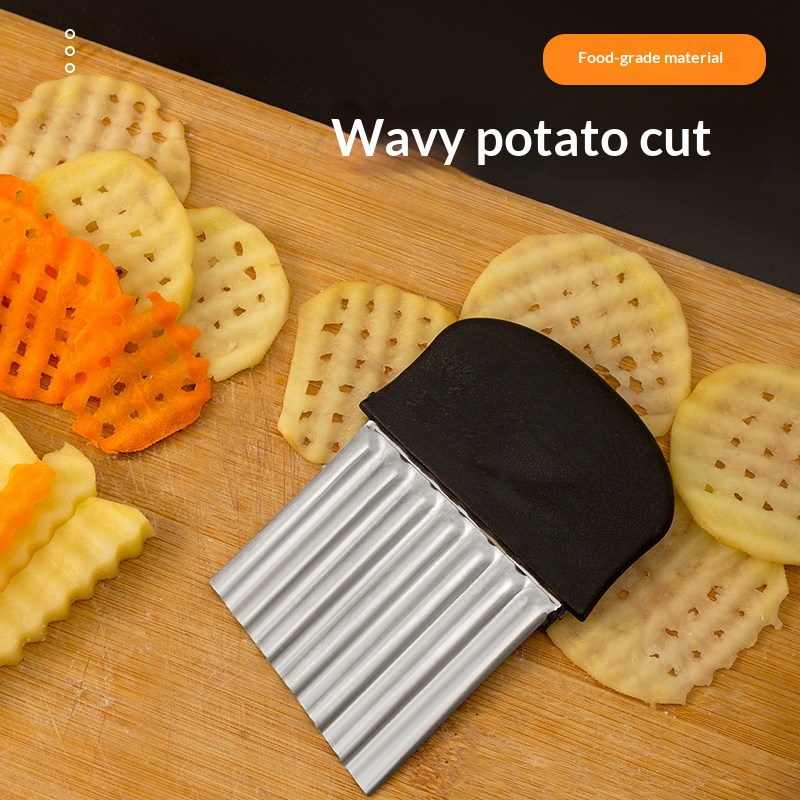Cortador de Batatas Onduladas  - Kitchen Gadgets Vegetable Chopper avaliação e preço
