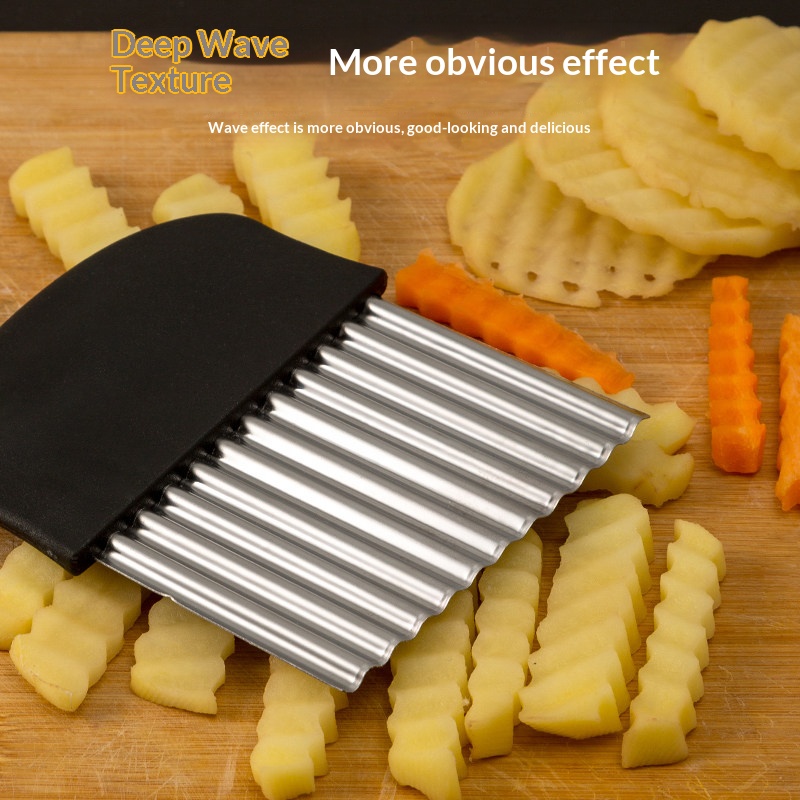 Cortador de Batatas Onduladas  - Kitchen Gadgets Vegetable Chopper avaliação e preço