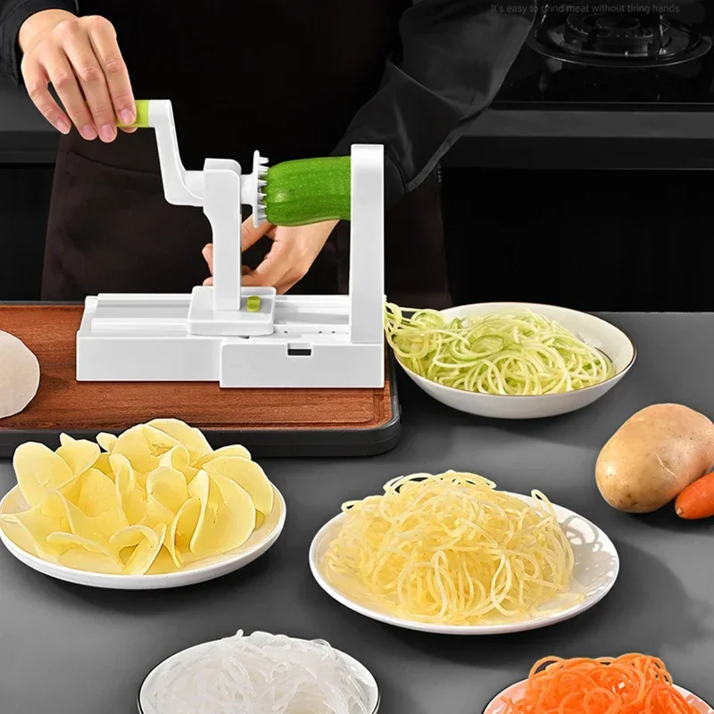Gadgets De Cozinha Multifuncio - Spiralizer Vegetable Noodle avaliação e preço
